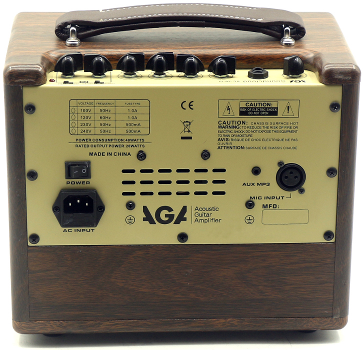 Wzmacniacz akustyczny AGA SC-20 - miniatura