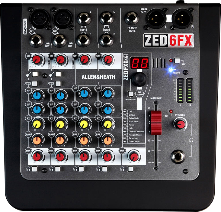 Mikser audio Allen&Heath ZED 6FX