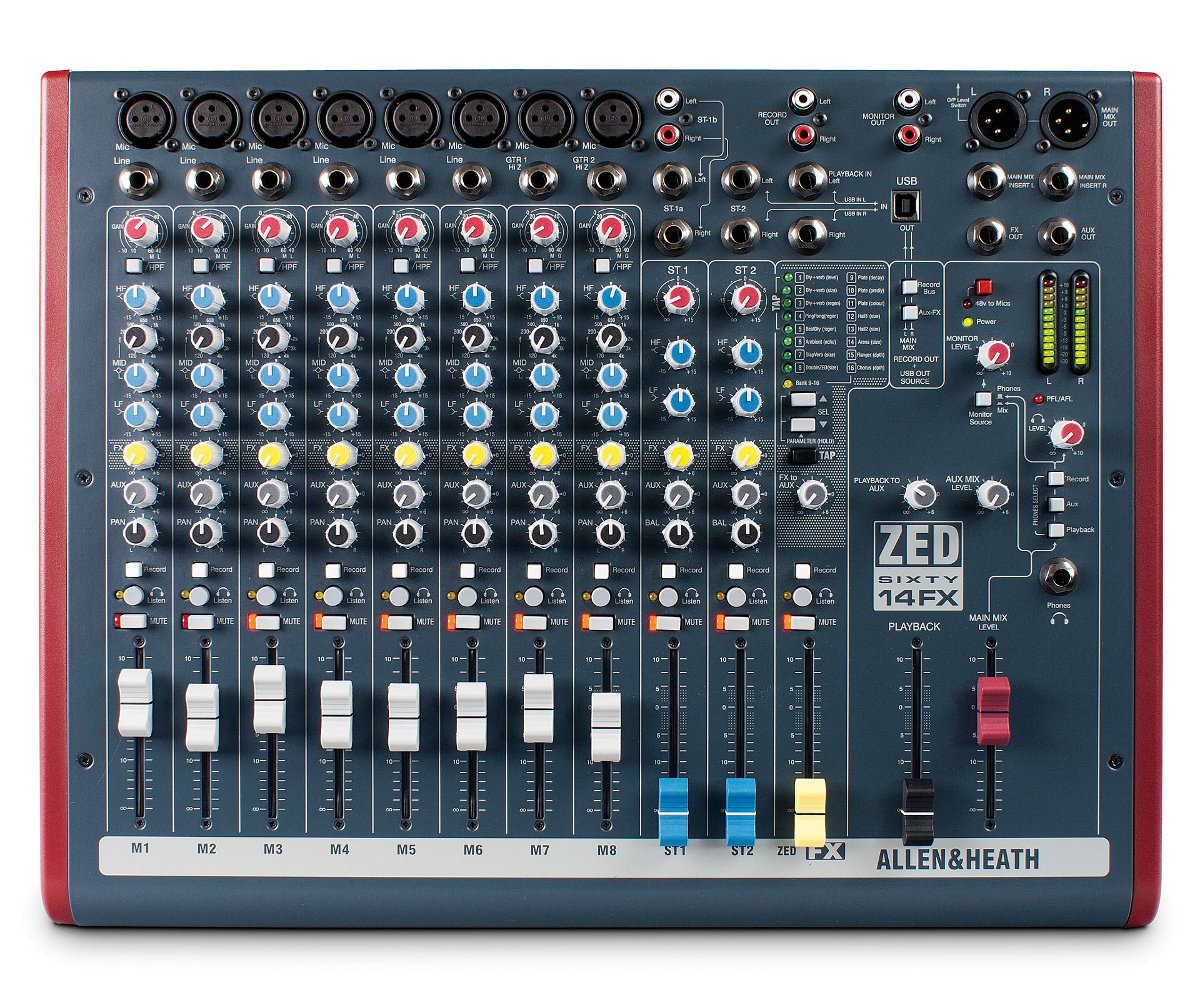 Mikser audio Allen&Heath ZED 60-14FX