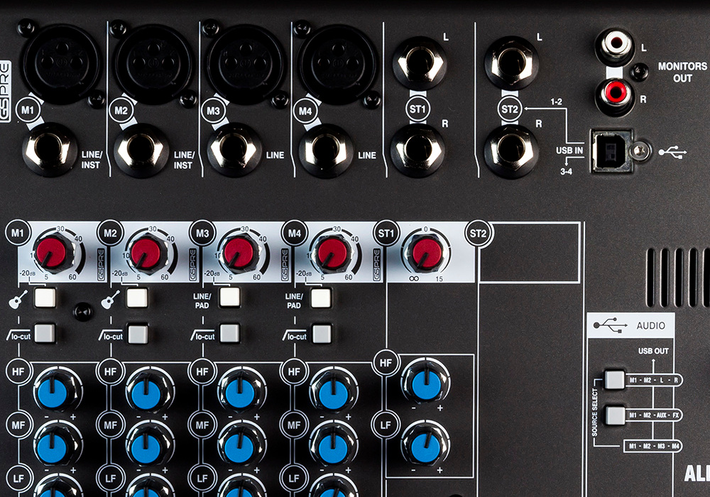Mikser audio Allen&Heath ZEDi 10 - miniatura