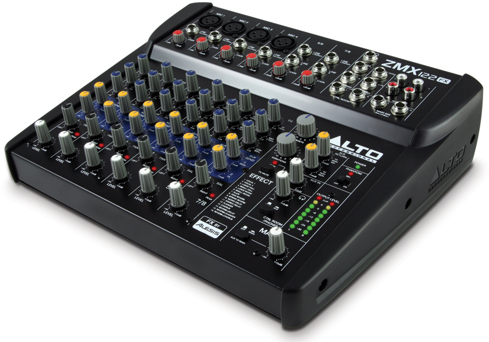 Mikser audio ALTO ZMX122 FX - miniatura