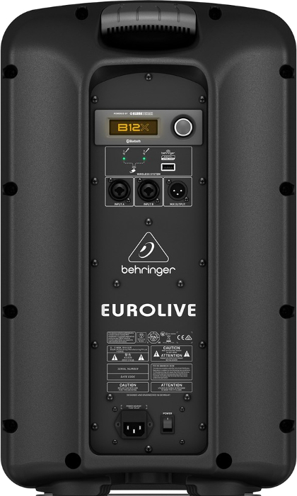 Kolumna aktywna BEHRINGER B12X /Bluetooth - miniatura