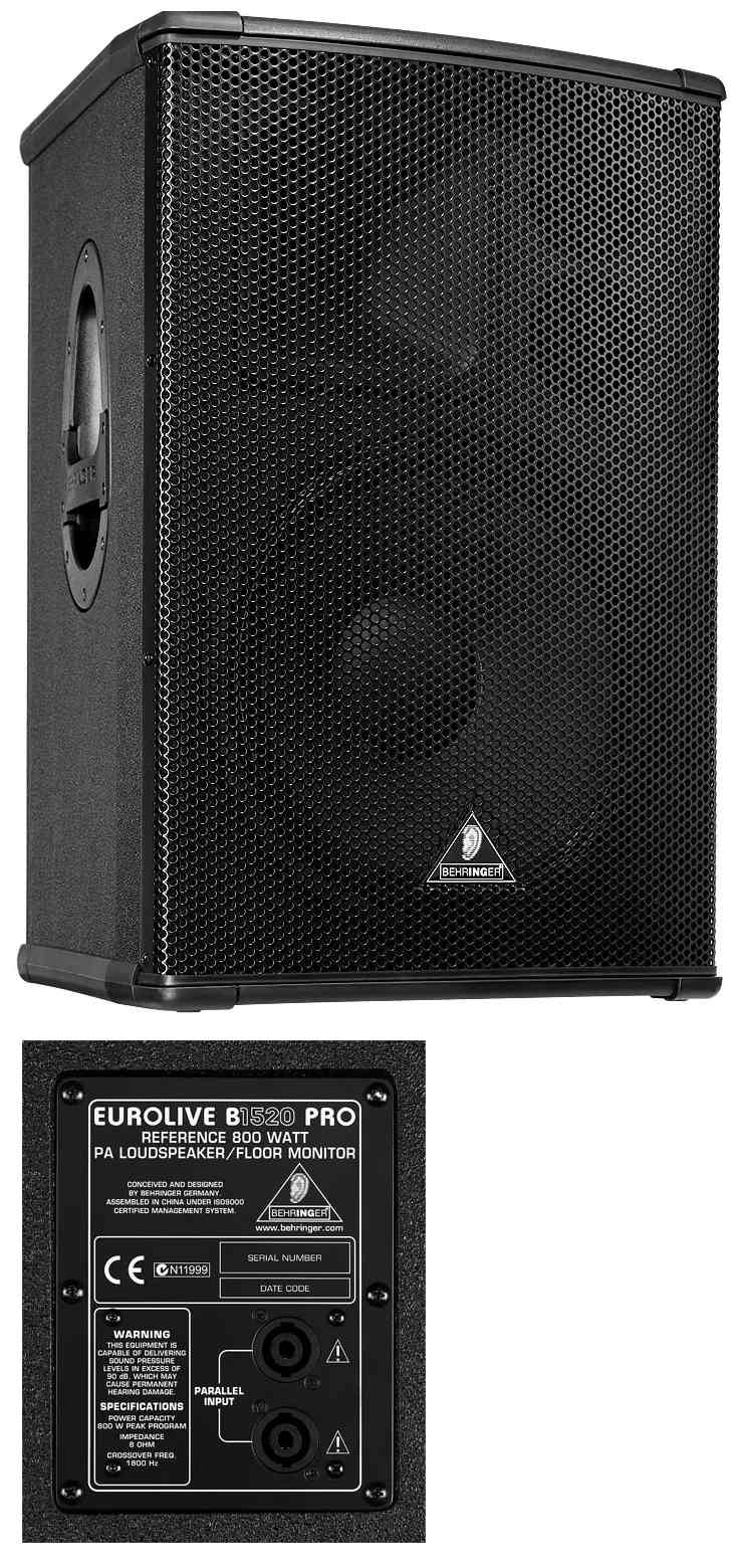 BEHRINGER EUROLIVE PROFESSIONAL B1520 PRO