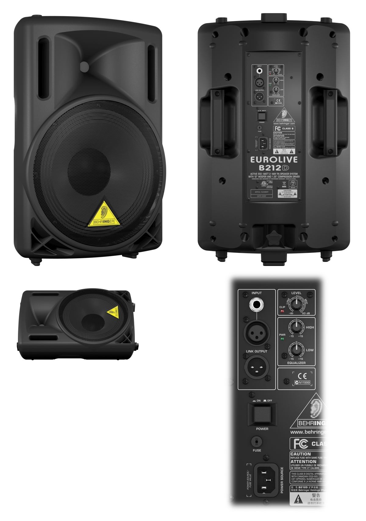 Kolumna aktywna BEHRINGER EUROLIVE B212D