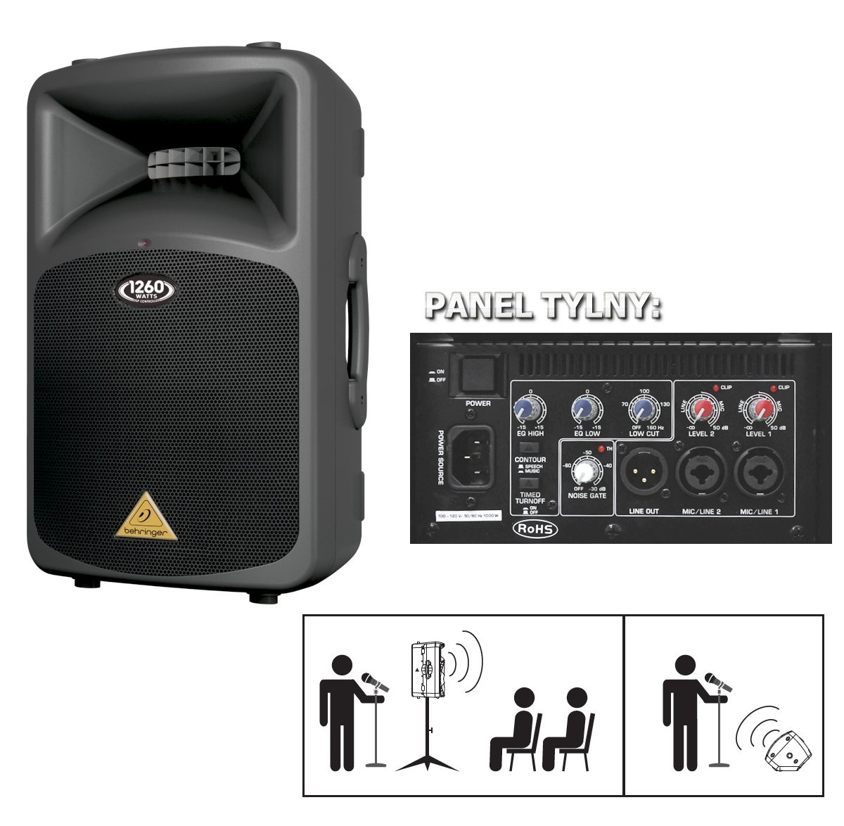BEHRINGER EUROLIVE B912NEO
