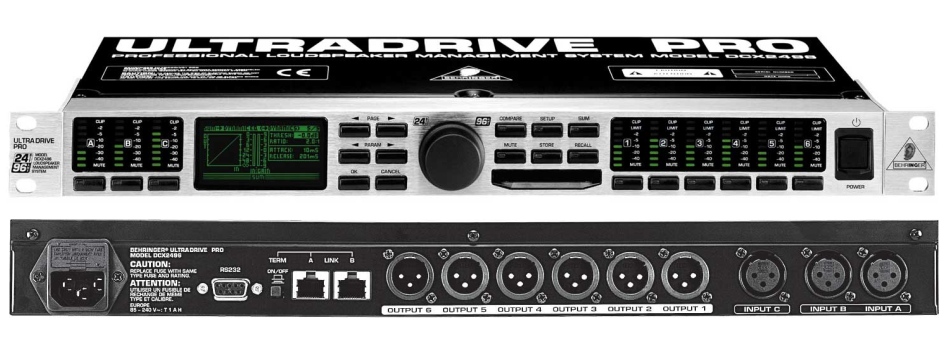 BEHRINGER ULTRADRIVE PRO DCX2496
