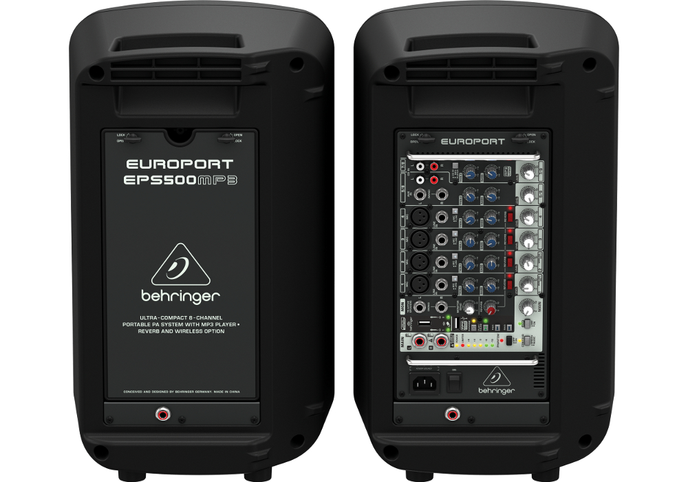 Zestaw nagłośnieniowy BEHRINGER EPS500MP3 - miniatura
