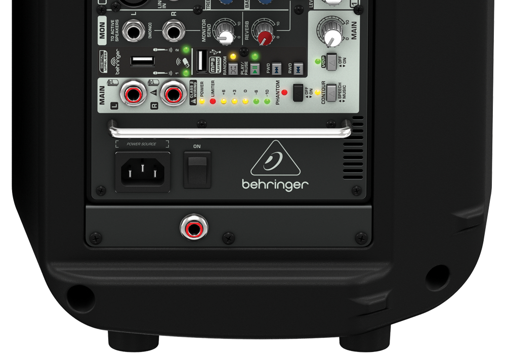 Zestaw nagłośnieniowy BEHRINGER EPS500MP3 - miniatura