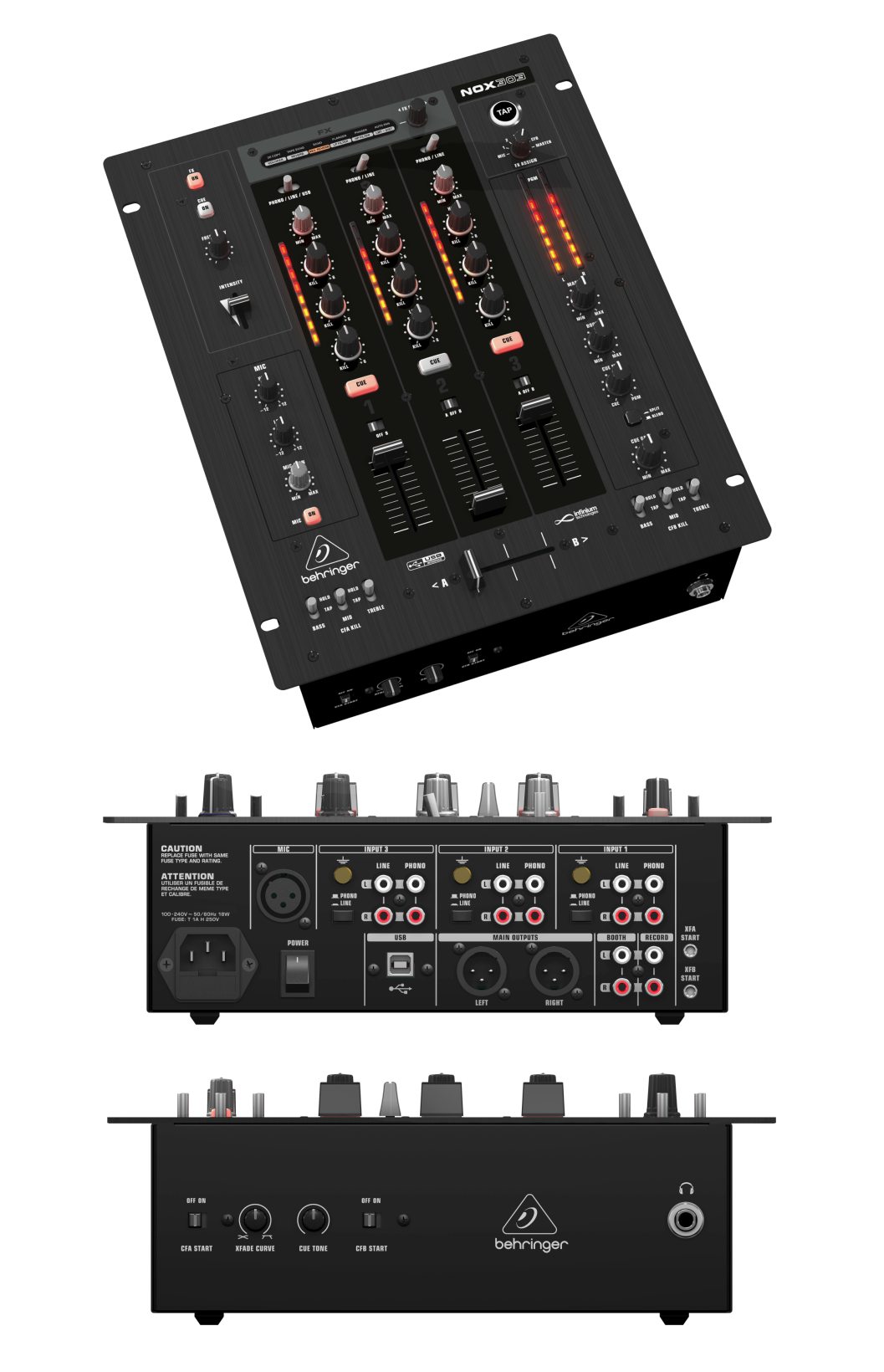 BEHRINGER PRO MIXER NOX303