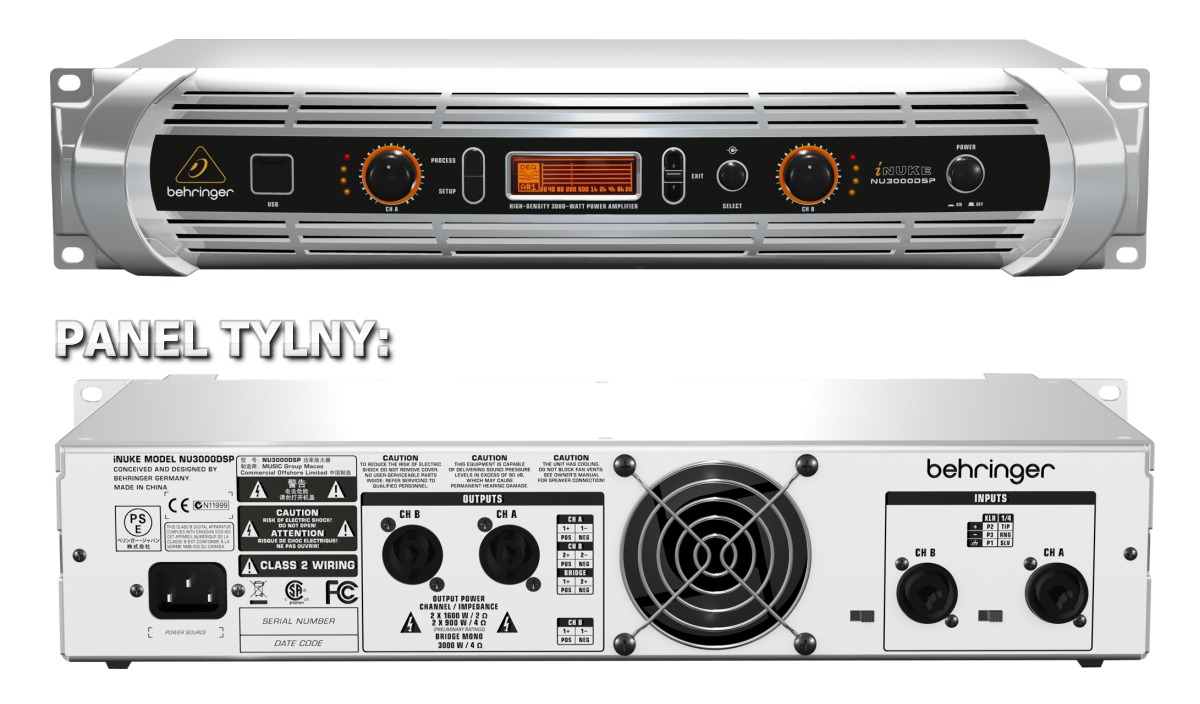 BEHRINGER iNUKE NU3000DSP