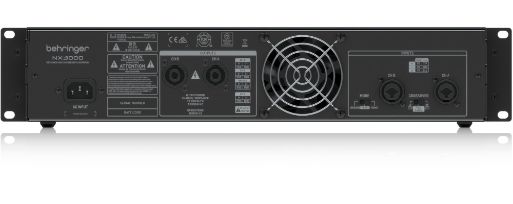 Końcówka mocy BEHRINGER NX3000 - miniatura