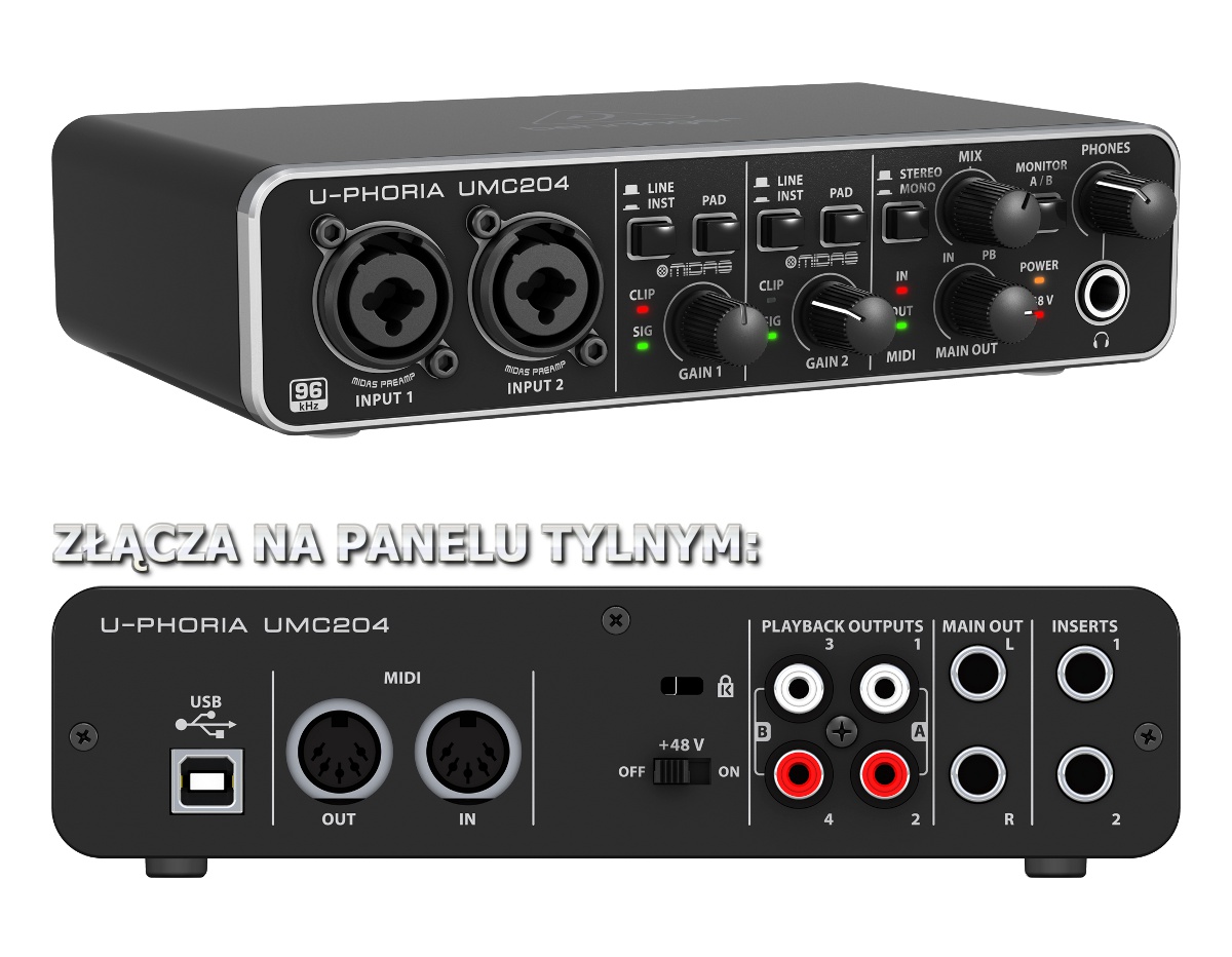 BEHRINGER U-PHORIA UMC204