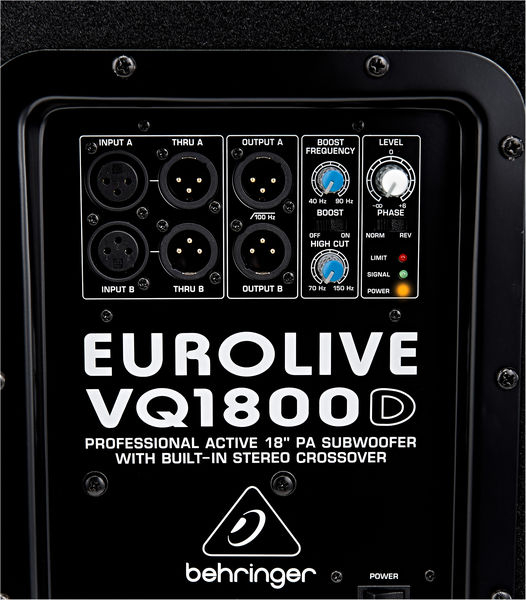 Subbas BEHRINGER EUROLIVE VQ1800D /Aktywny - miniatura