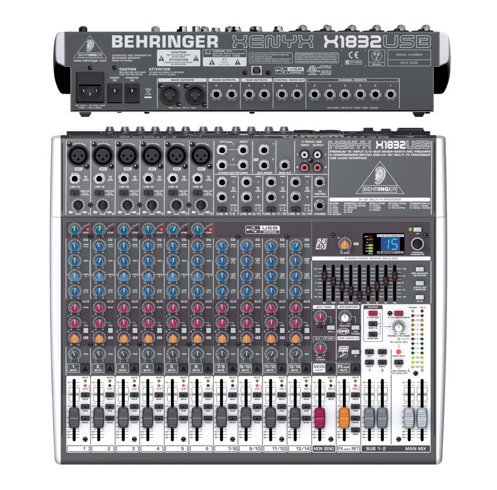 Mikser audio BEHRINGER XENYX X1832USB