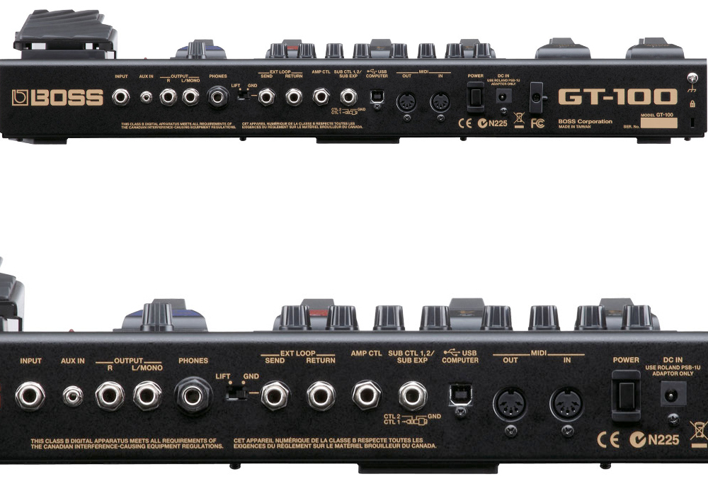 Multiefekt gitarowy BOSS GT-100 v.2 - miniatura