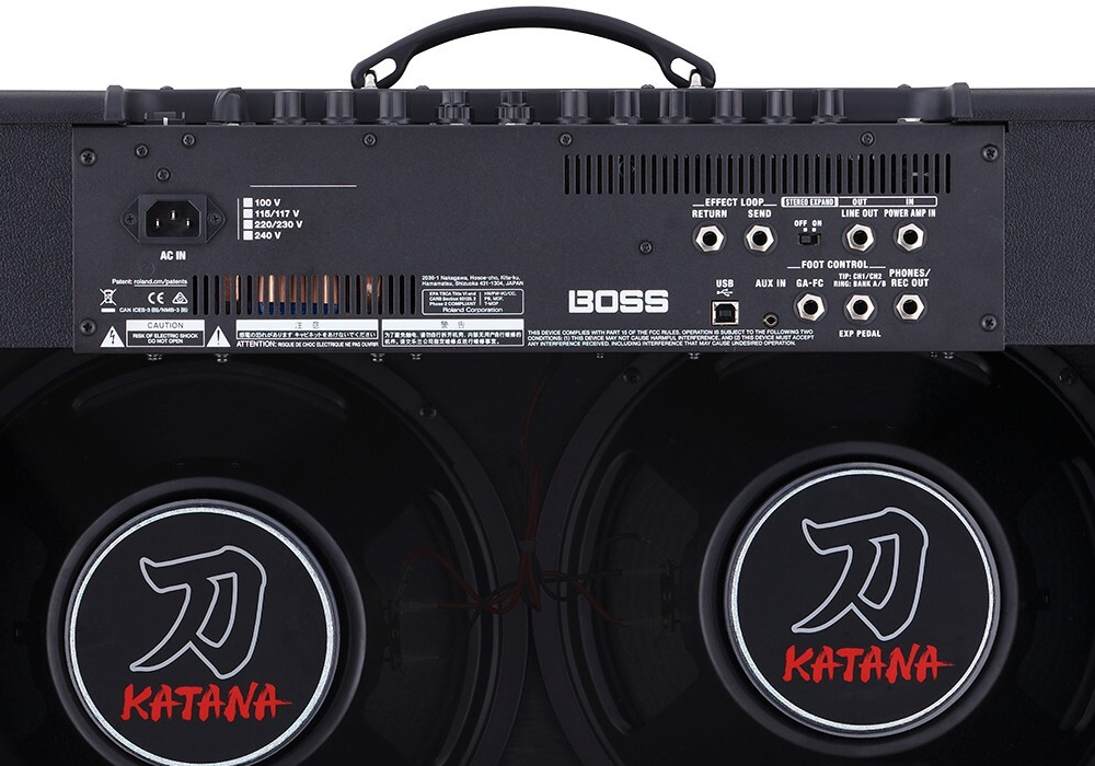 BOSS KATANA-100/212 MkII + pokrowiec BOSS - miniatura