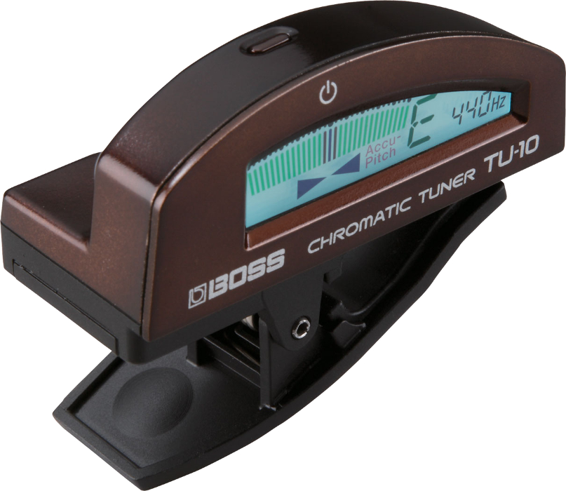 Stroik, tuner BOSS TU-10 Brown