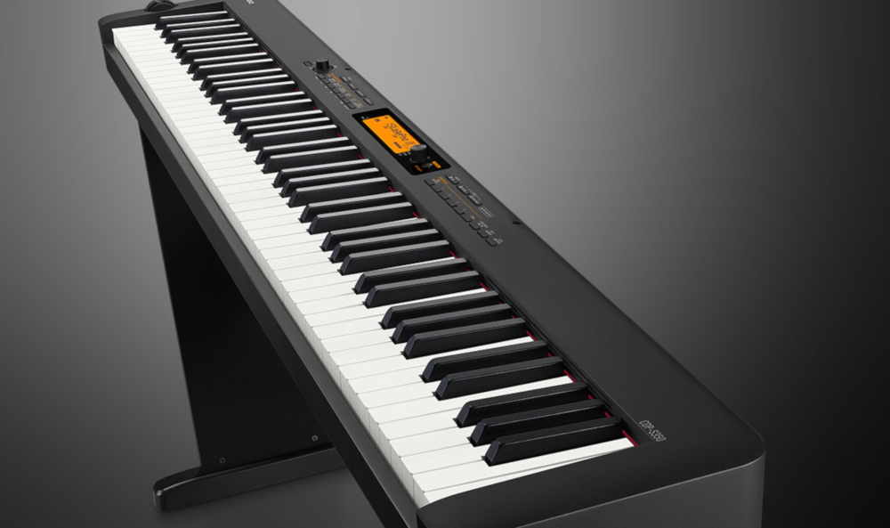 Pianino cyfrowe CASIO CDP-S350 + NOGI + LISTWA - miniatura