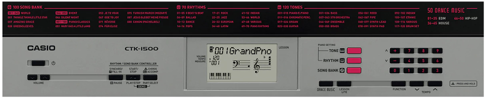 CASIO CTK-1500 - miniatura