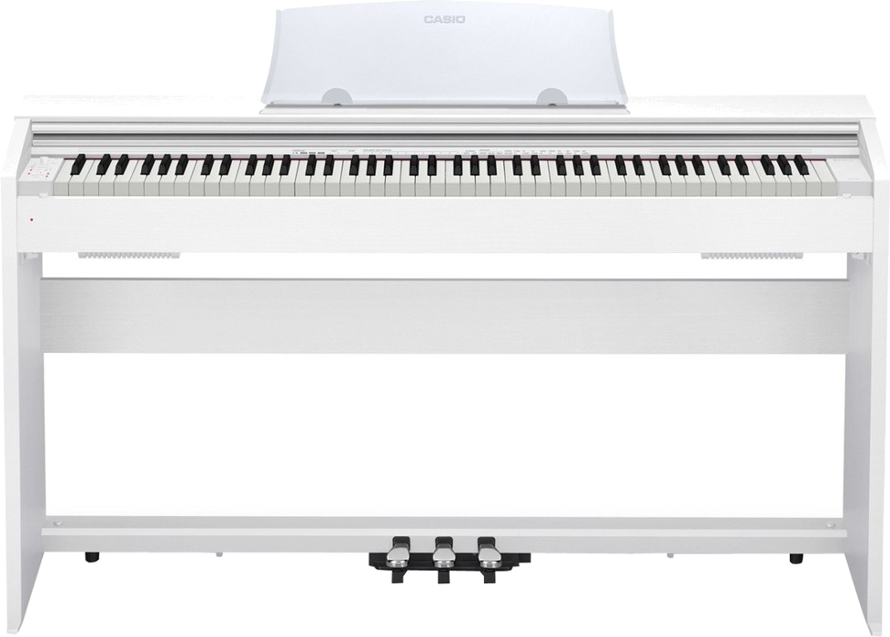 Pianino cyfrowe CASIO Privia PX-770 WE - miniatura