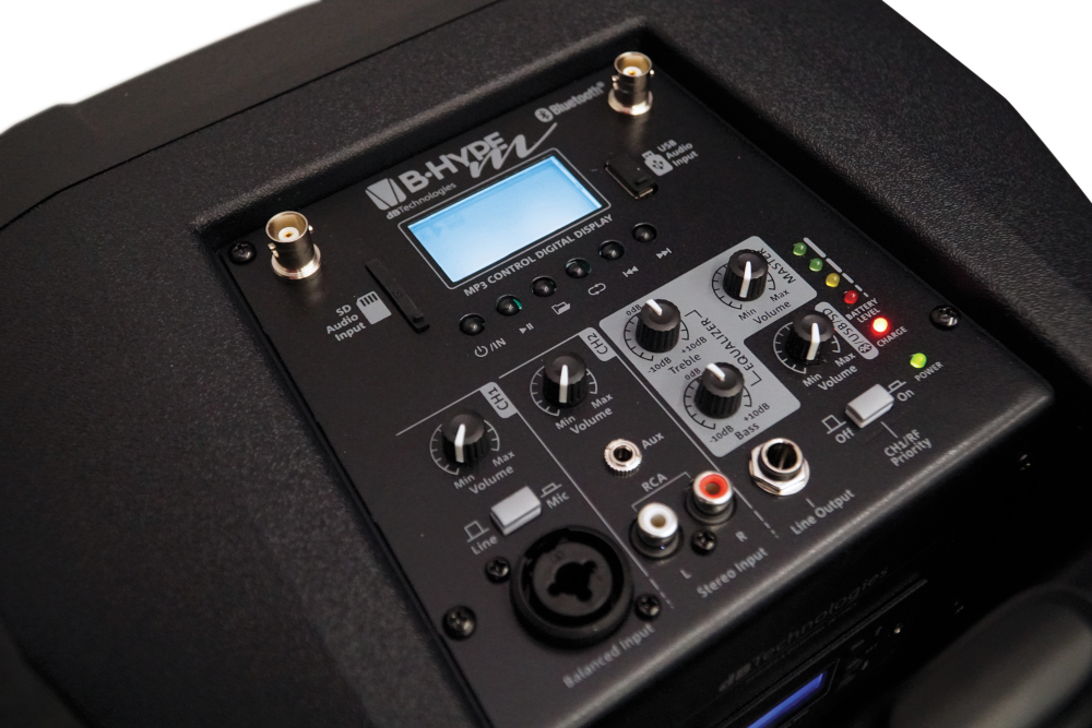 Zestaw nagłośnieniowy dB TECHNOLOGIES B-HYPE Mobile HT /akumulator /bluetooth - miniatura