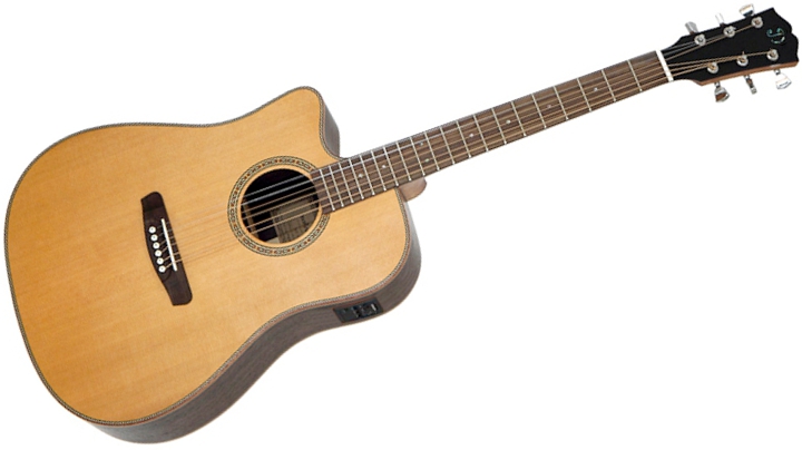 Gitara elektroakustyczna leworęczna Dowina Danubius DCE LH