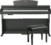 Pianino cyfrowe Dynatone SLP-175 BLK + ŁAWA + LEKCJE GRY GRATIS
