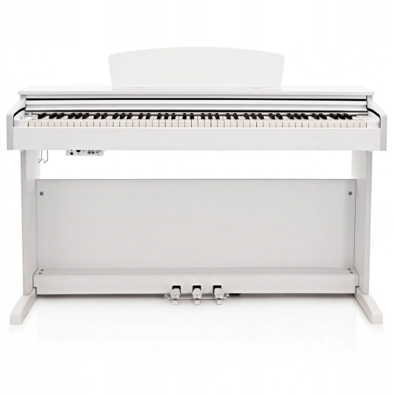 Pianino cyfrowe Dynatone SLP-175 WH + ŁAWA + LEKCJE GRY GRATIS - miniatura
