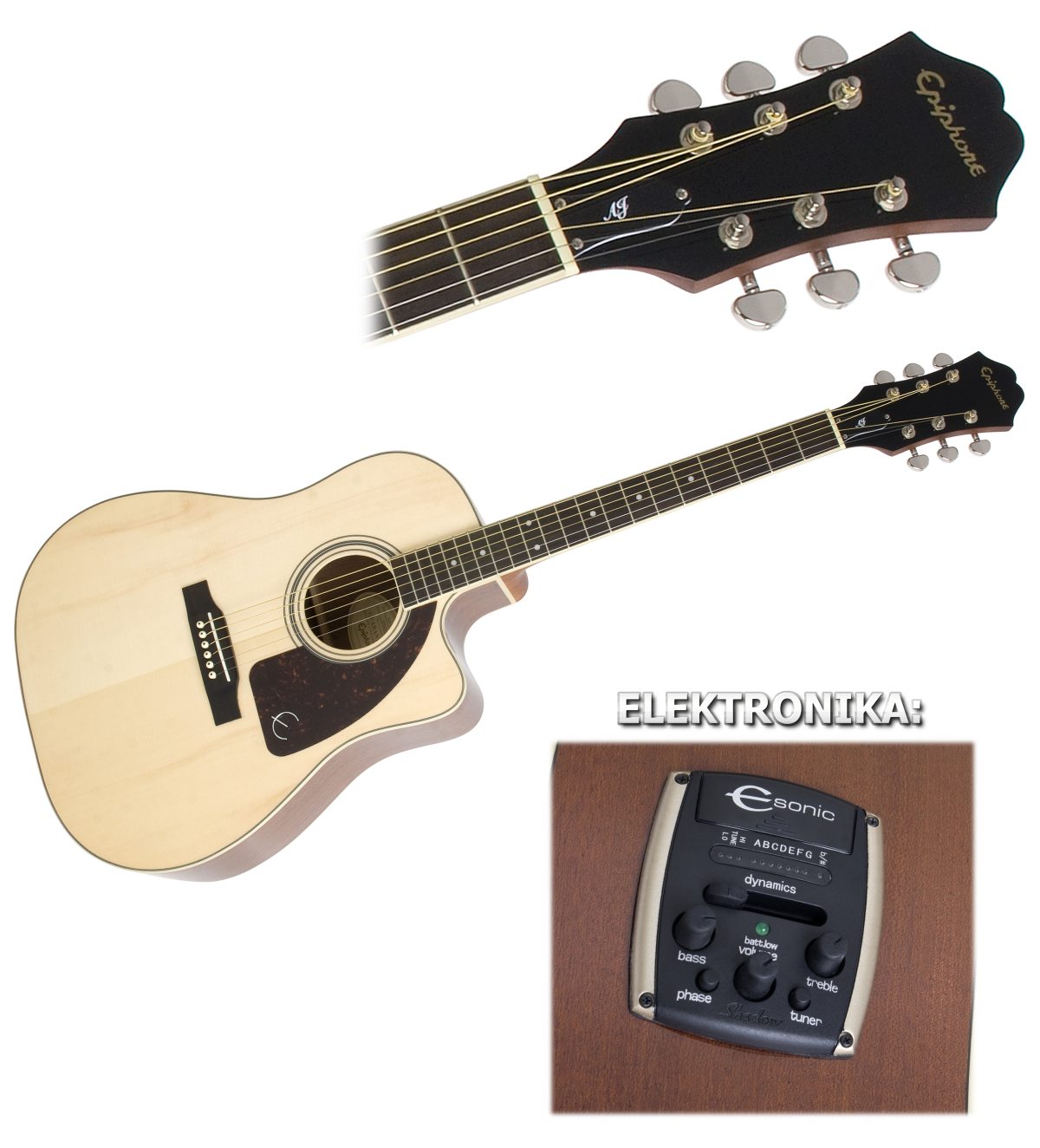 Epiphone AJ-220SCE NA