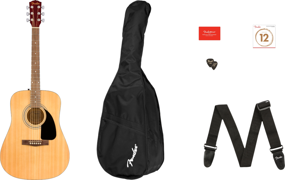 Fender FA-115 NAT Pack