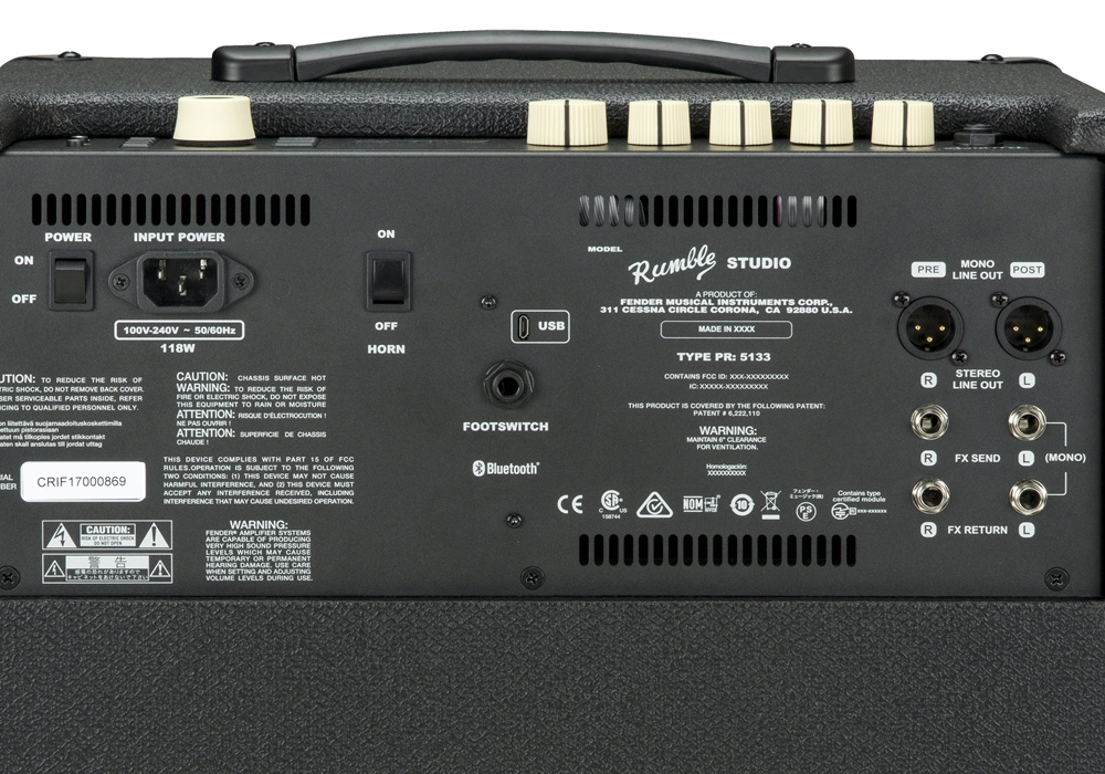 Wzmacniacz basowy Fender Rumble Studio 40 - miniatura