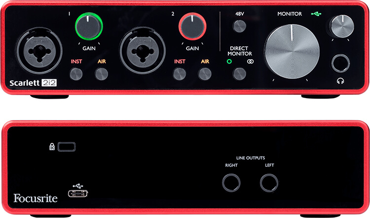 Focusrite Scarlett 2i2 3Gen - miniatura