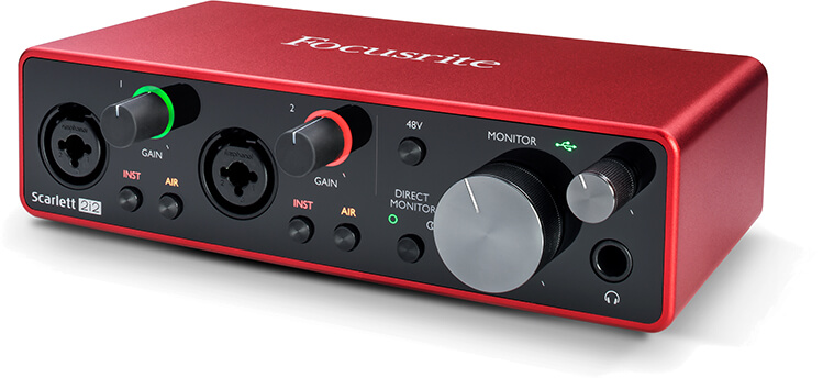 Focusrite Scarlett 2i2 3Gen - miniatura