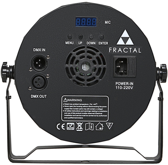 FRACTAL PAR LED 9x10W - miniatura