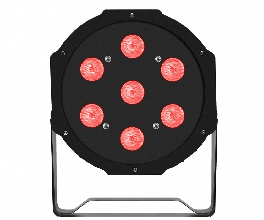 Reflektor LED FRACTAL PAR LED 7x12W - miniatura