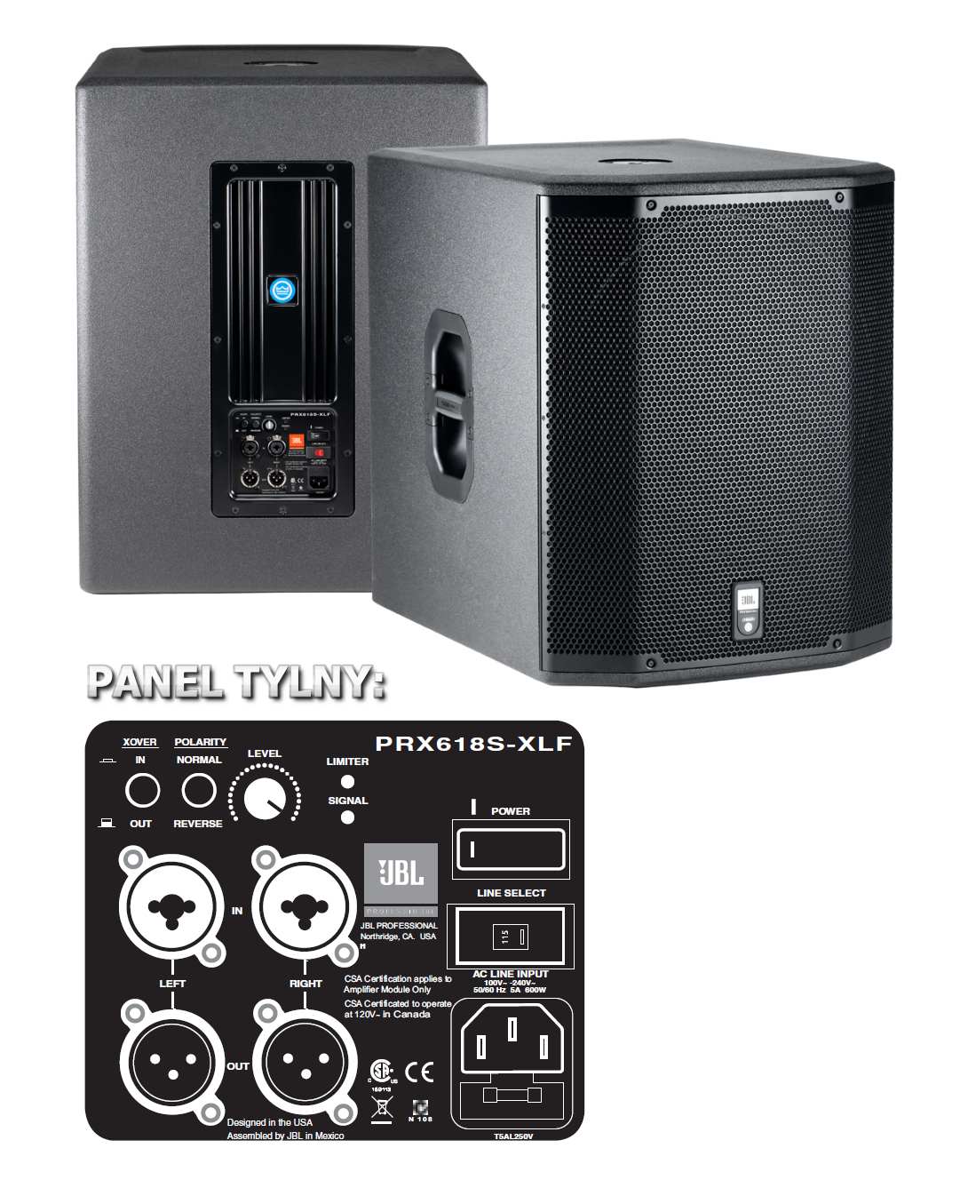 JBL PRX 618S-XLF