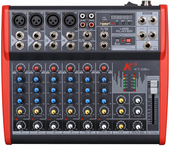 Mikser audio KARSECT KT-08U