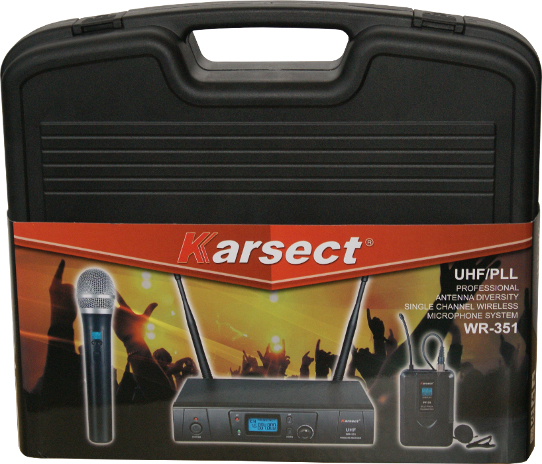 Mikrofon bezprzewodowy KARSECT WR-351/HT-35A - miniatura