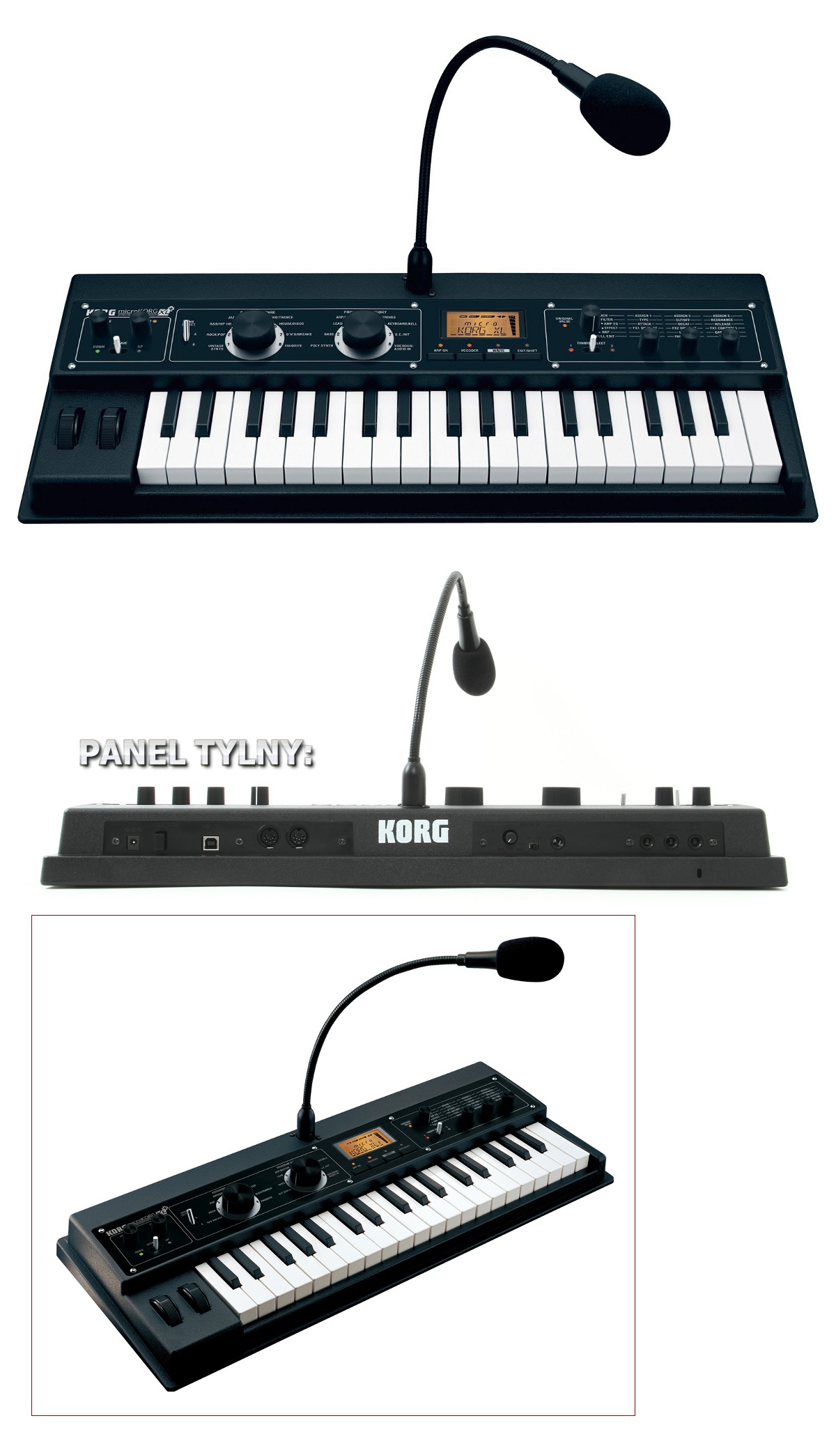 Syntezator KORG microKORG XL+