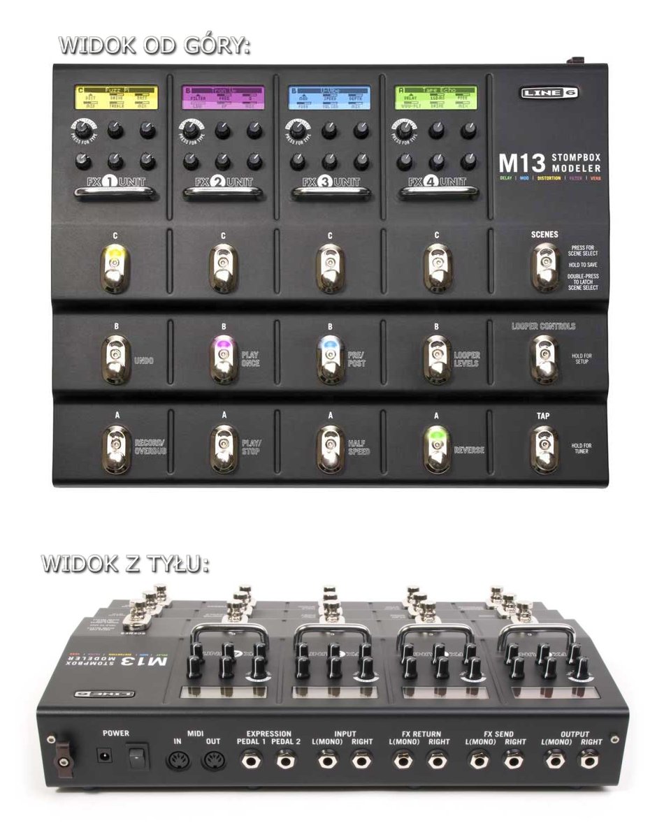 LINE6 M13 Stompbox Modeler
