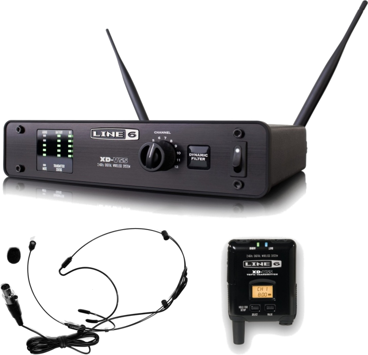 Mikrofon bezprzewodowy LINE6 XD-V55HS BLK (2.4 GHz)