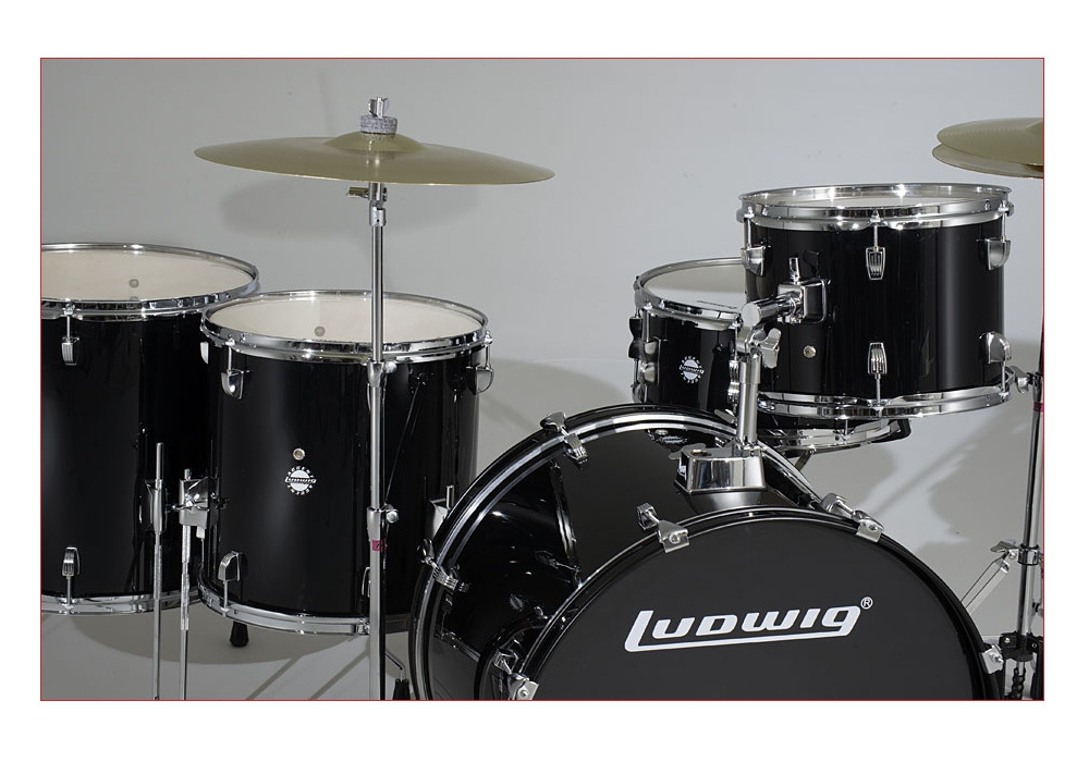 Ludwig Accent Drive LC175 1 Black - miniatura