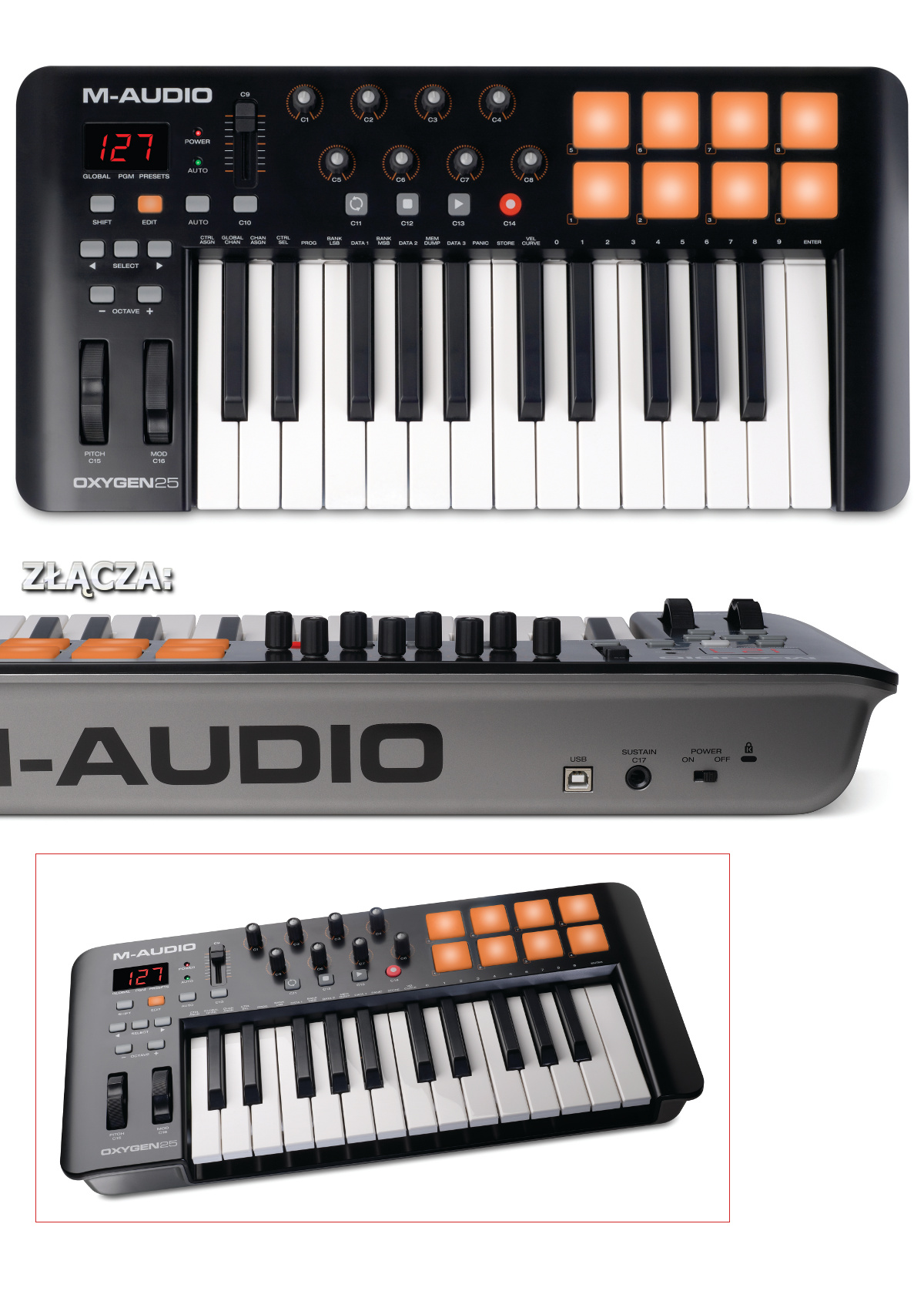 M-AUDIO OXYGEN 25 IV