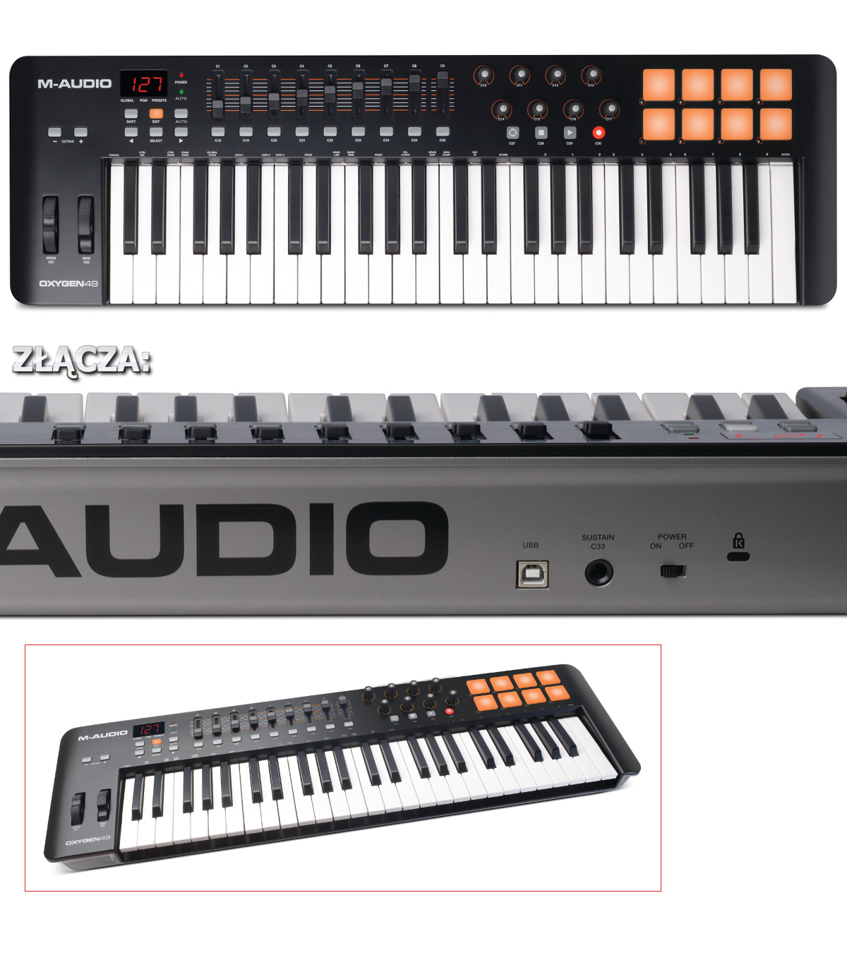 M-AUDIO OXYGEN 49 IV