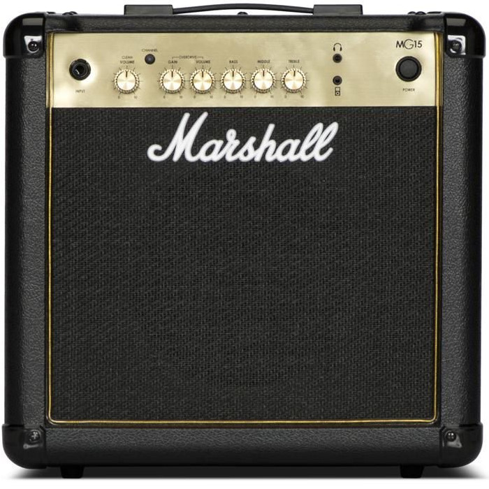 Wzmacniacz do gitary elektrycznej Marshall MG15GFX - miniatura