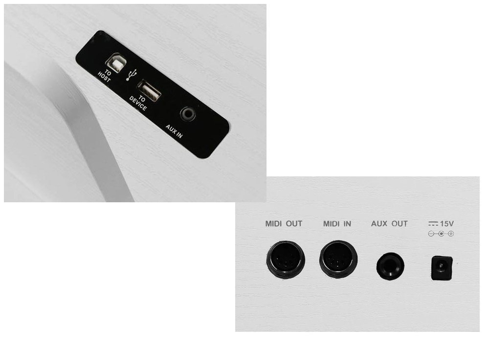 Pianino cyfrowe MEDELI DP-460K WH - miniatura