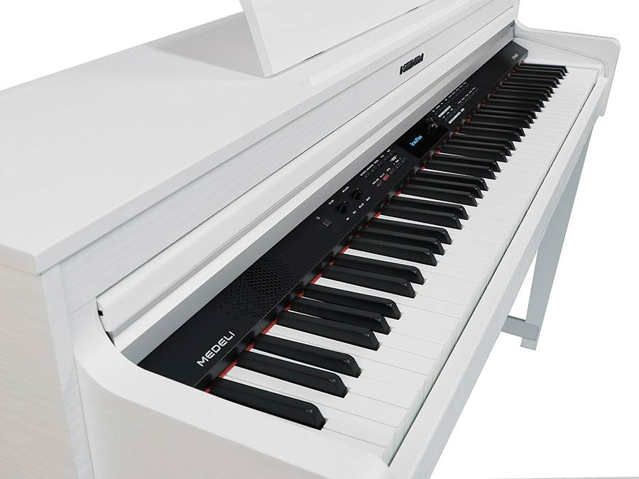 Pianino cyfrowe MEDELI DP-460K WH - miniatura