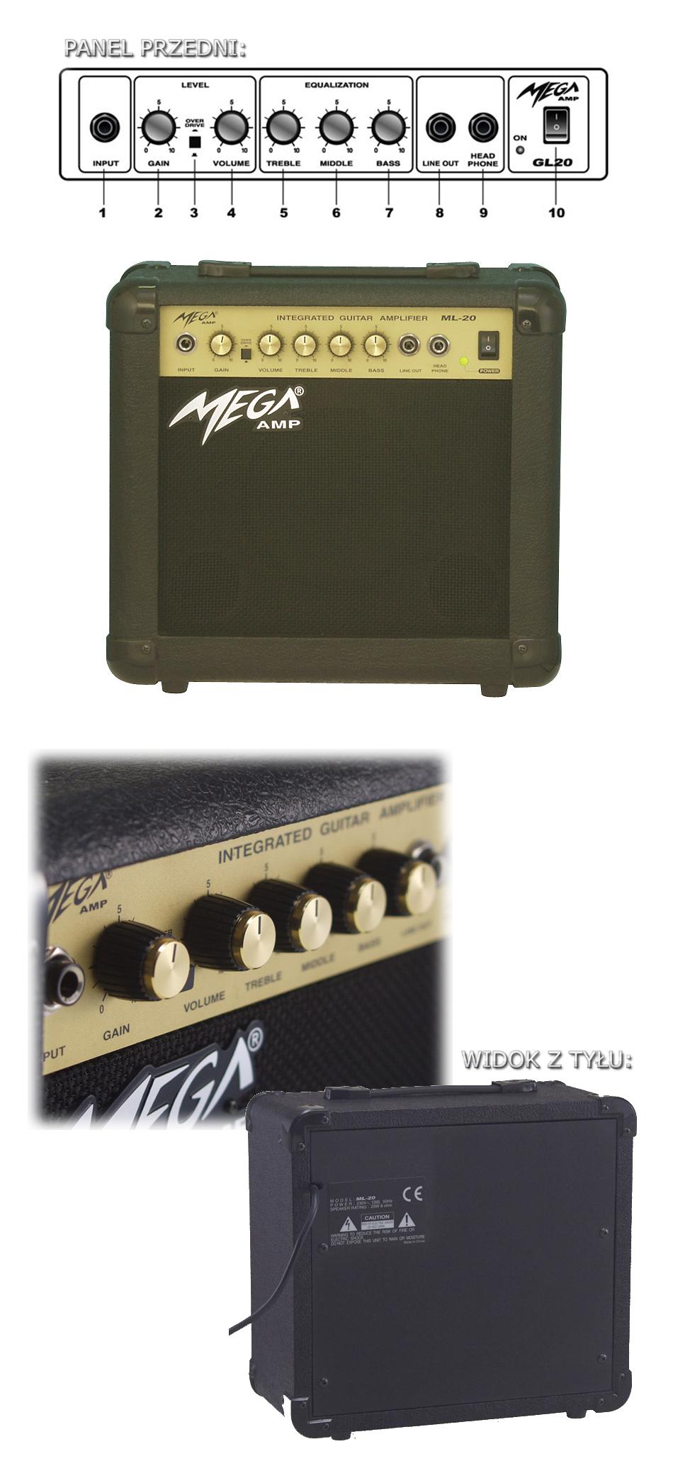 Mega Amp ML-20