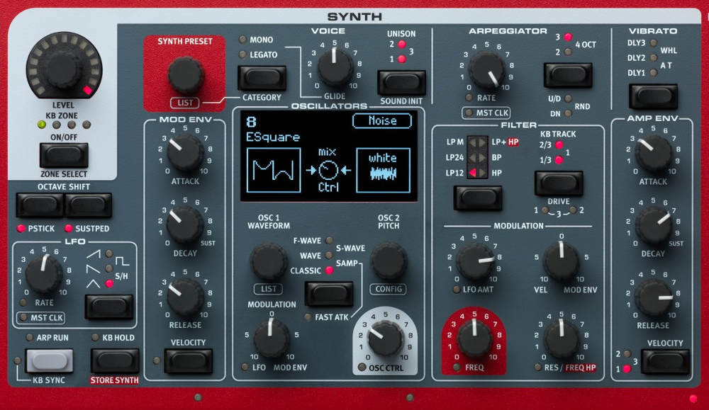 Pianino cyfrowe Nord Stage 3 HP76 - miniatura