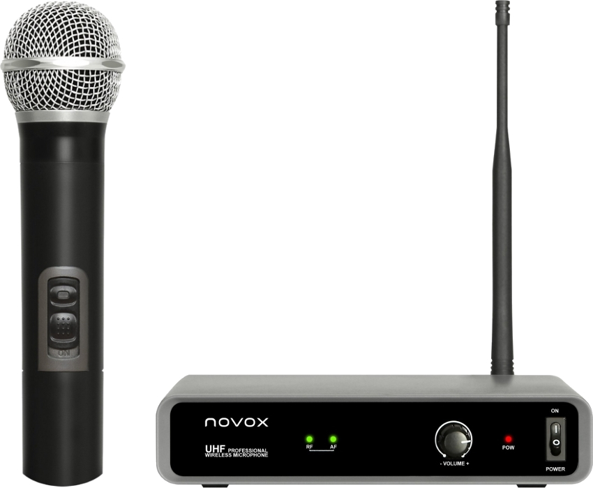 Mikrofon bezprzewodowy novox FREE H1 (UHF 470-786 MHz)